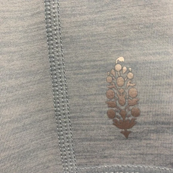 NWOT Zen Again Heather Flares By FP Movements Heather Blue Pearl small - Picture 3 of 11